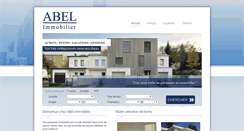 Desktop Screenshot of abel-immo.fr